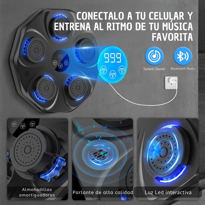 [COMPRA 1 Y LLEVA 2] BoxBeat™ | Tablero de boxeo musical - GRATIS guantes de box