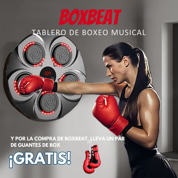 [COMPRA 1 Y LLEVA 2] BoxBeat™ | Tablero de boxeo musical - GRATIS guantes de box